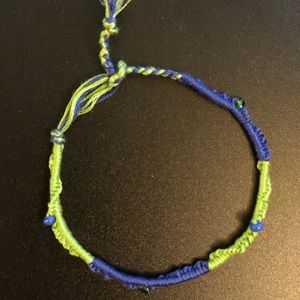 Handmade Threaded Bracelet with Beads